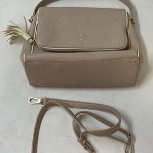 Kate Spade Rose Cloud Leather Shoulder Crossbody Bag